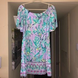 Lilly Pulitzer Fawcett Off The Shoulder Dress